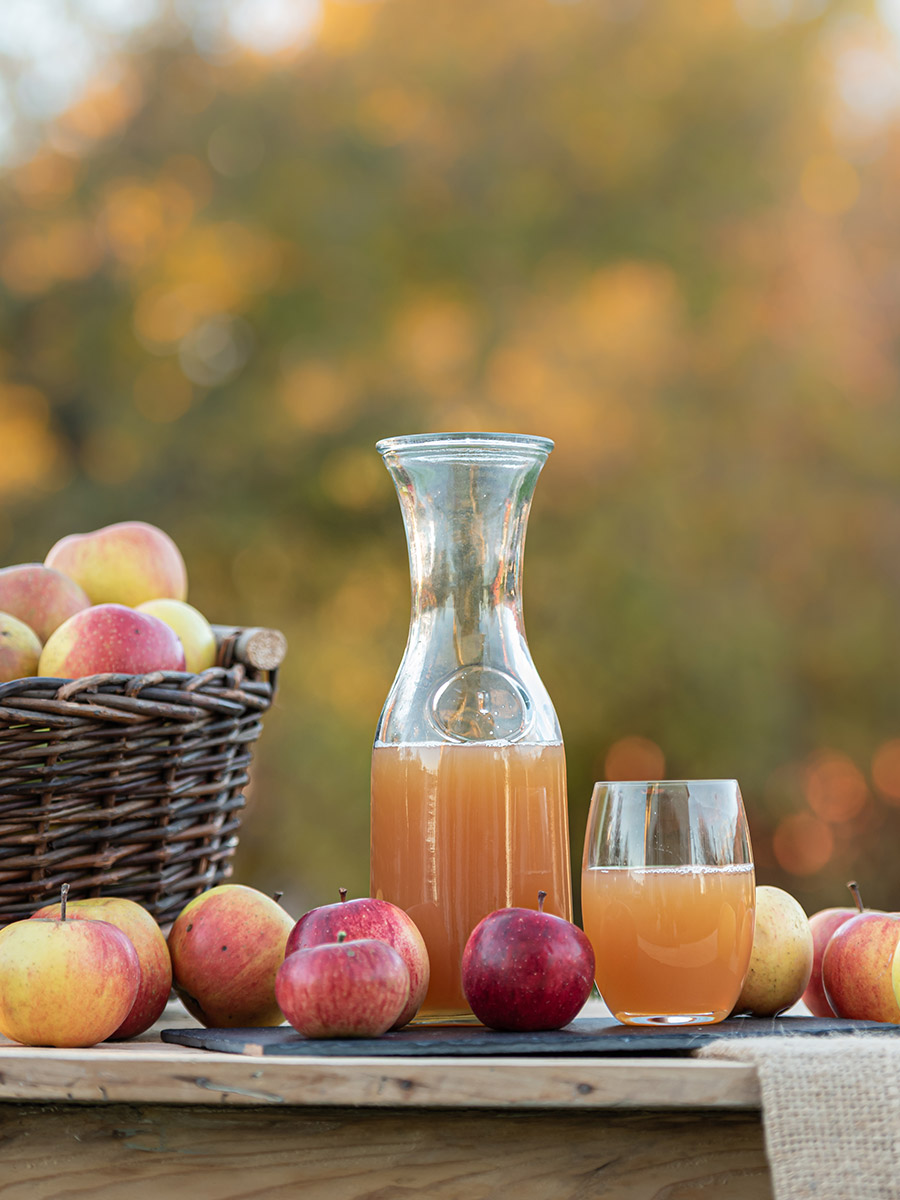 Apfelsaft bei nussbraun in Wladstetten